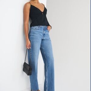 Abercrombie & Fitch Curve Love The Loose High Rise